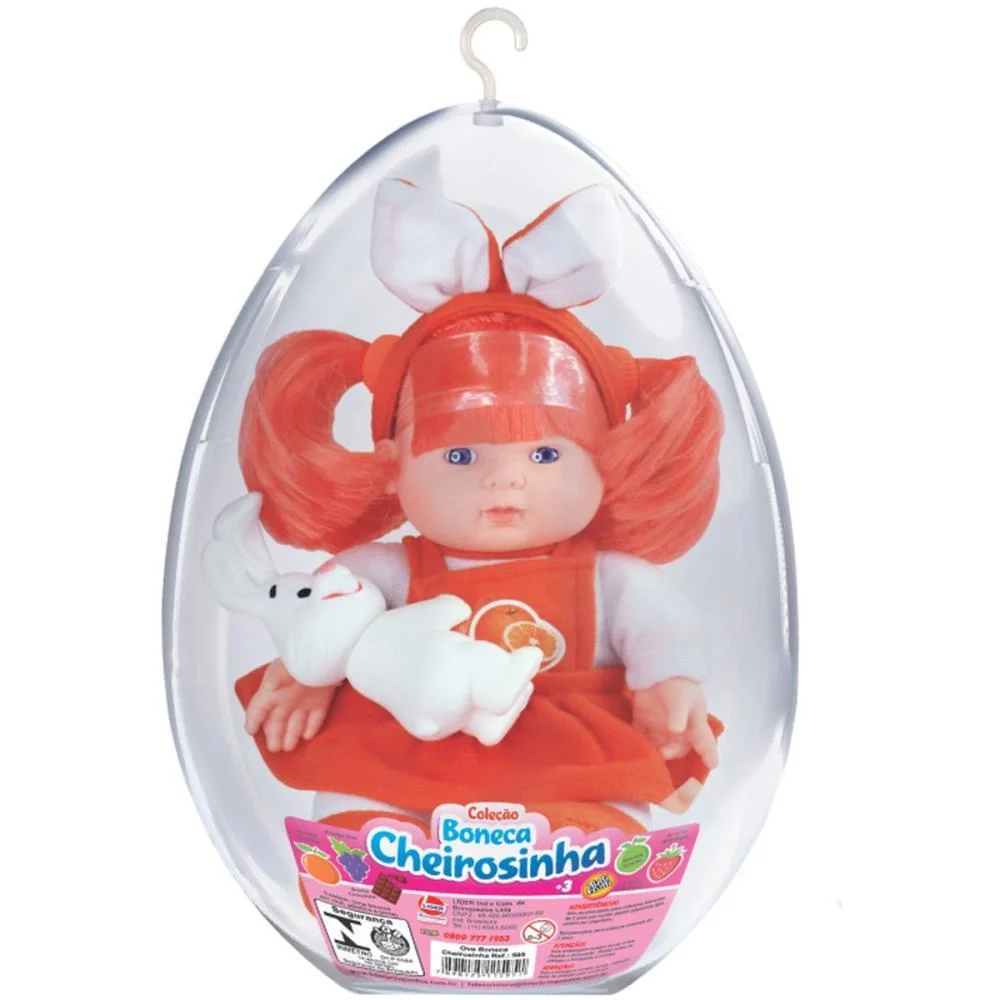 Ovo Com Brinquedo Boneca Cheirosinha Lider - imagem 4