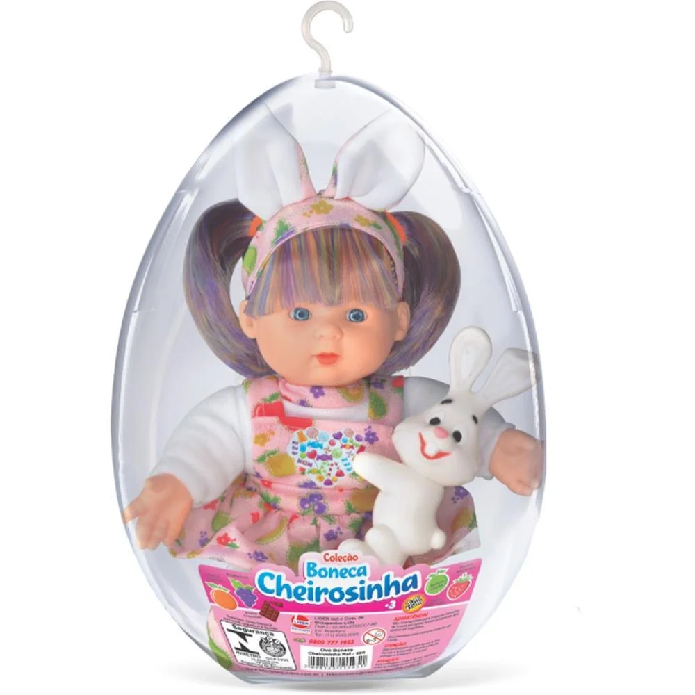 Ovo Com Brinquedo Boneca Cheirosinha Lider - imagem 5