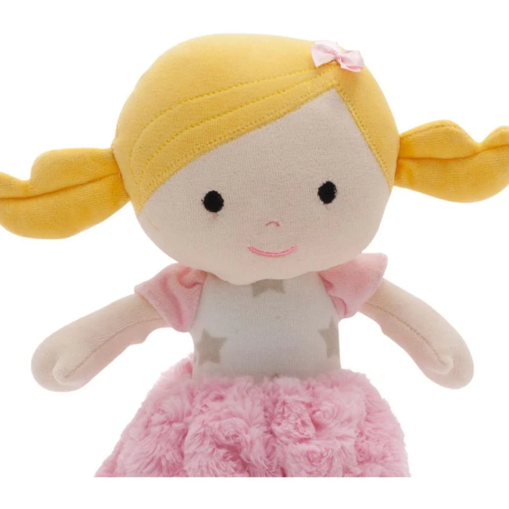 Boneca De Pelucia Malu Loira 35Cm Zip - imagem 3