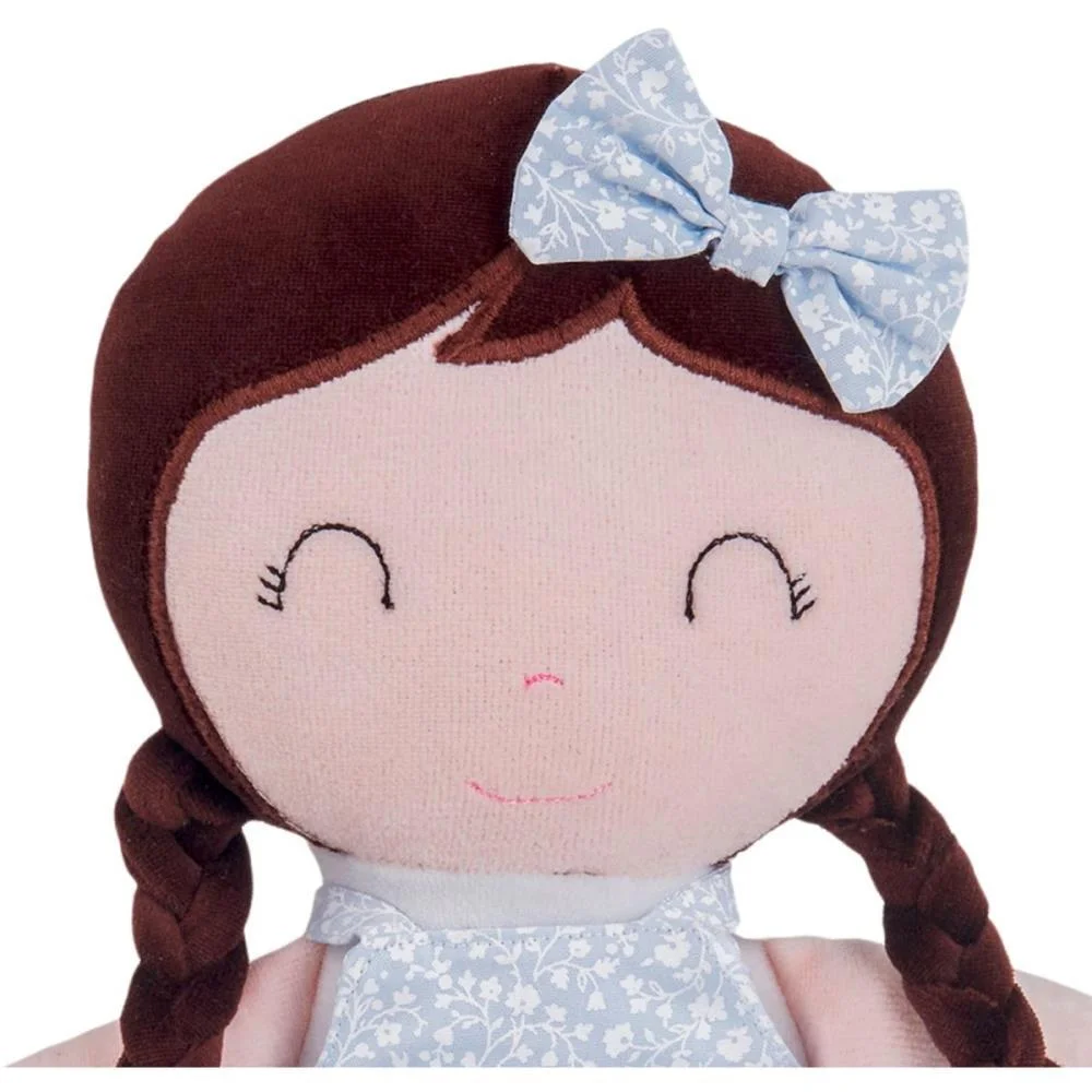 Boneca De Pelucia Nicole 35Cm Zip - imagem 3