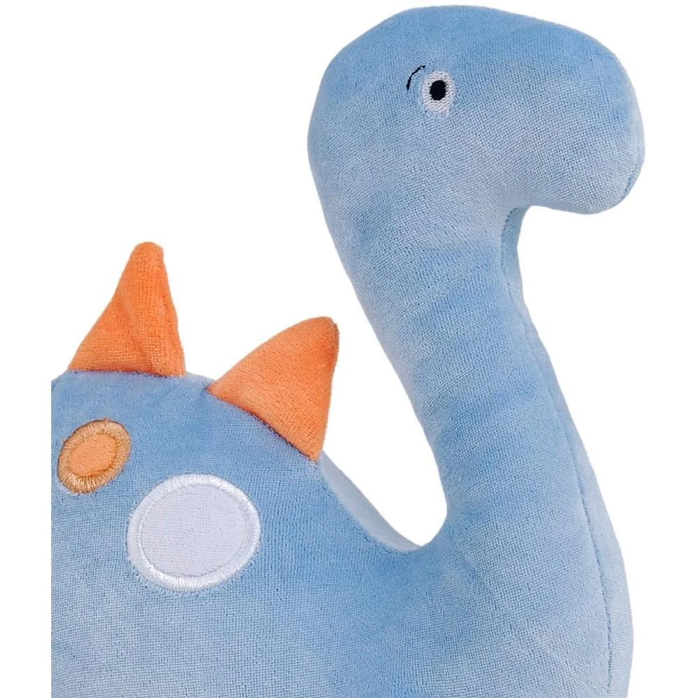 Pelucia Meus Dinos Zack Azul 40Cm Zip - imagem 3