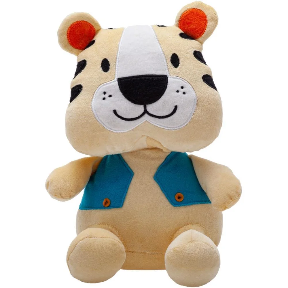 Pelucia Tigre Amigos Da Floresta 34Cm Zip - imagem 2