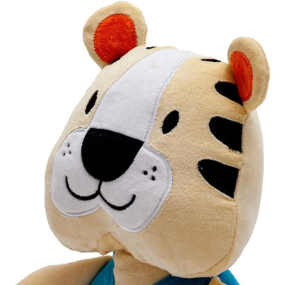 Pelucia Tigre Amigos Da Floresta 34Cm Zip - imagem 3
