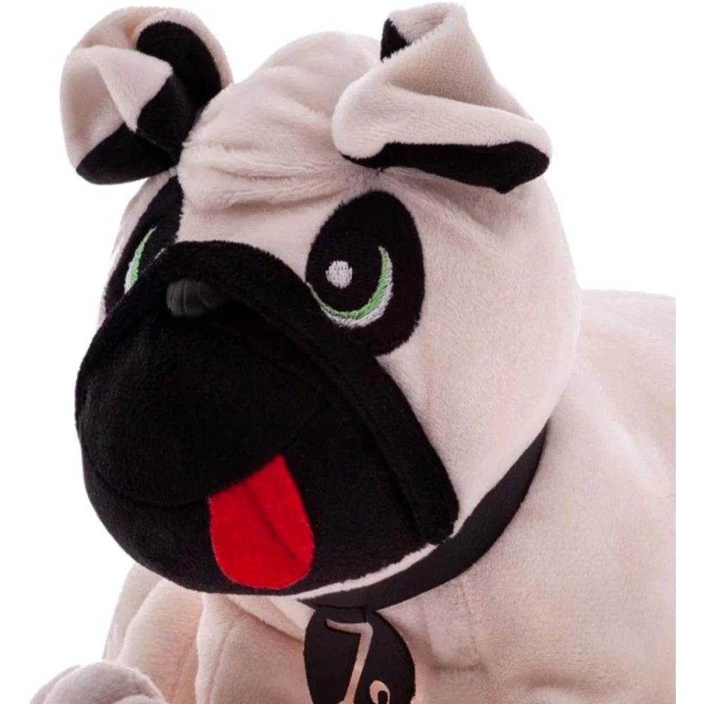 Pelucia Cachorro Pug Ze 30Cm Zip - imagem 3