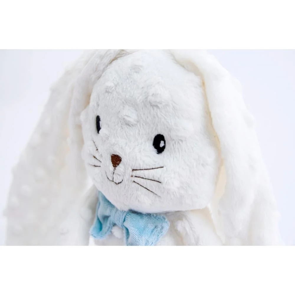 Pelucia Coelho Laço Azul 43Cm Zip - imagem 5