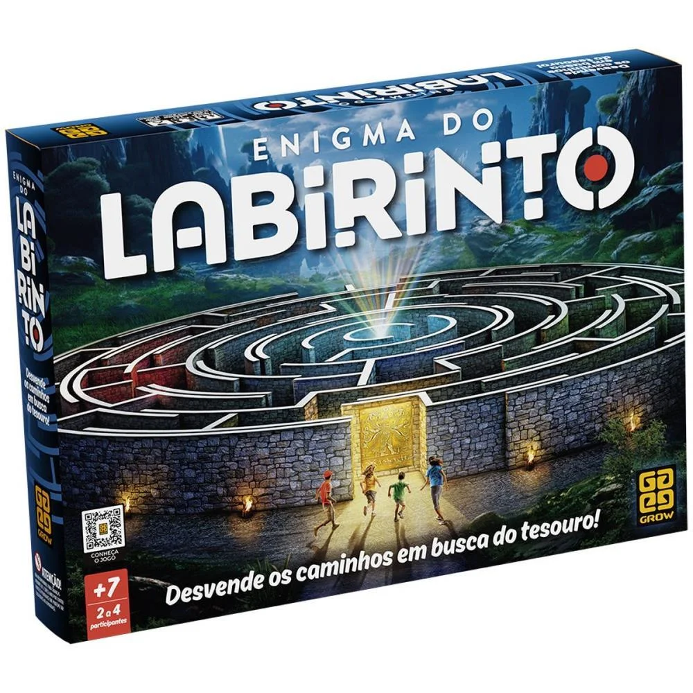 Jogo De Tabuleiro Enigma Do Labirinto Grow - imagem 3