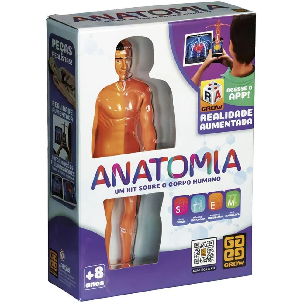 Jogo Diverso Anatomia Grow - imagem 5