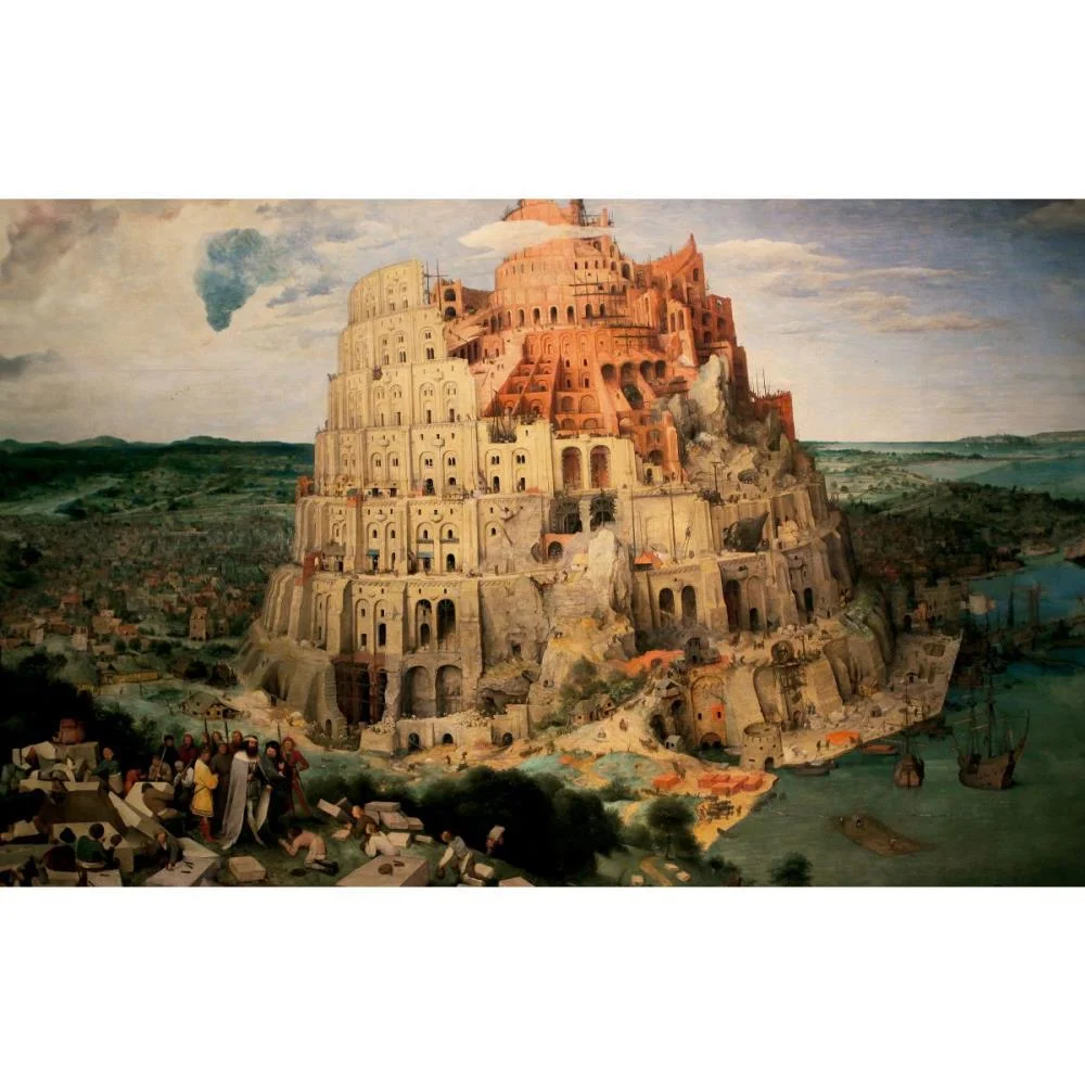 Quebra-Cabeca Cartonado Torre De Babel 3000 Pecas Grow - imagem 3