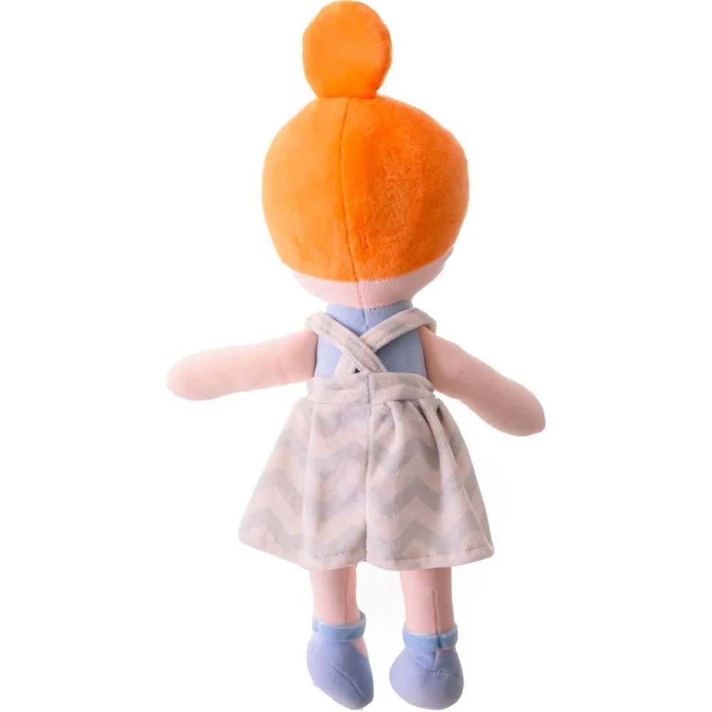 Boneca De Pelucia Mari Ruiva 35Cm Zip - imagem 3