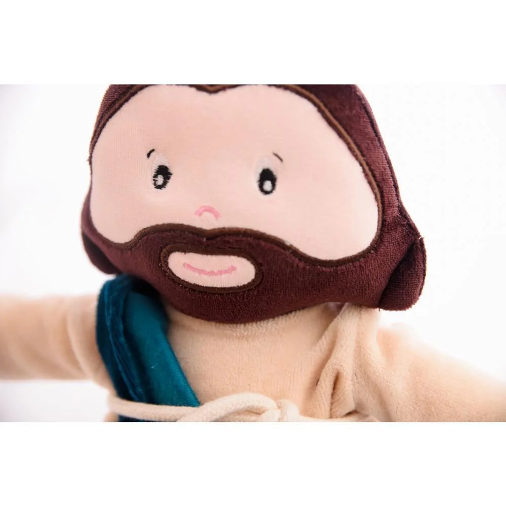 Boneca De Pelucia Religioso Jesus 32Cm Zip - imagem 3