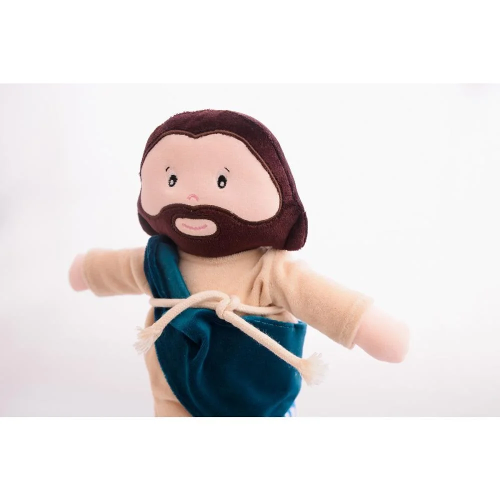 Boneca De Pelucia Religioso Jesus 32Cm Zip - imagem 4