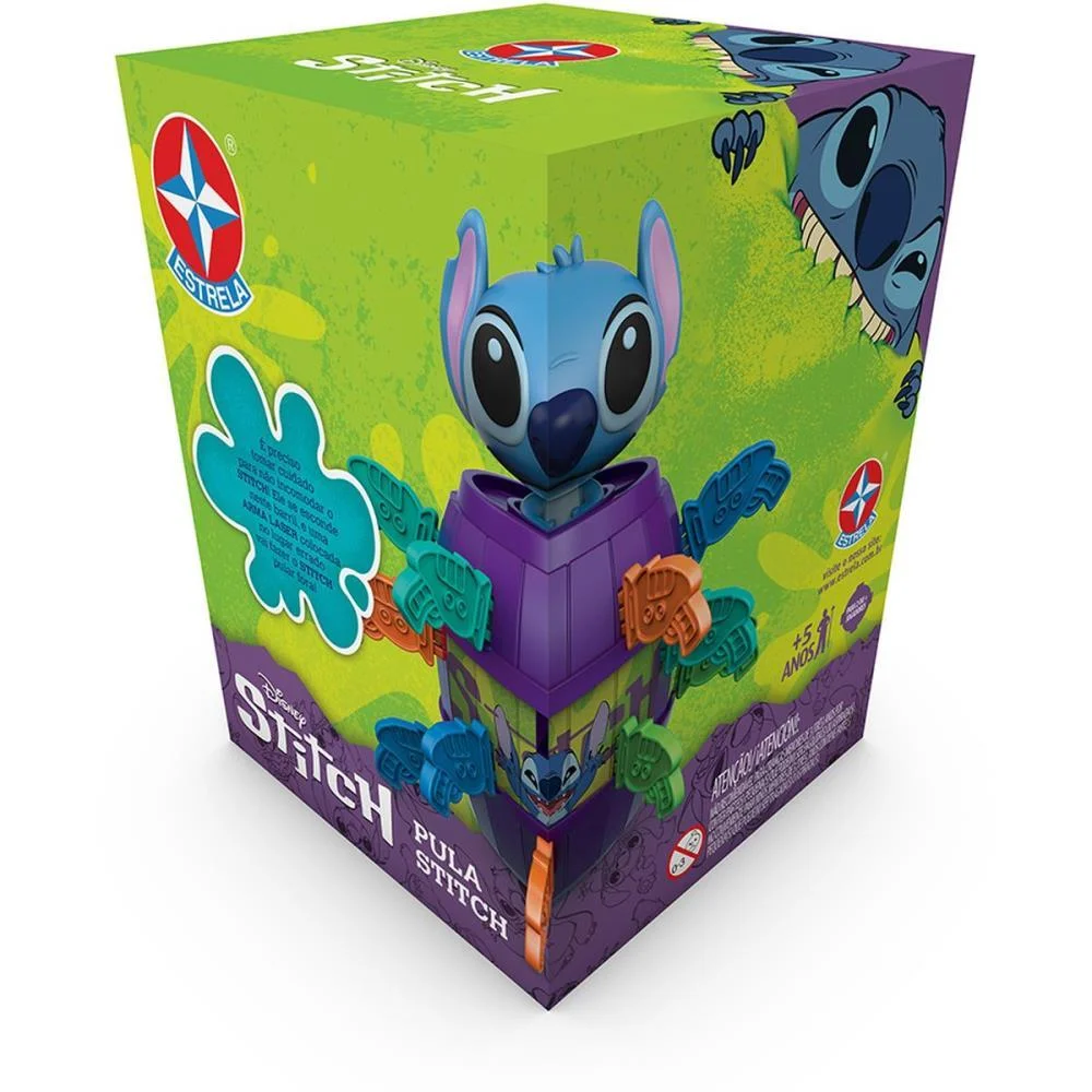 Jogo Diverso Stitch Pula Partir De 5 Anos Estrela - imagem 4