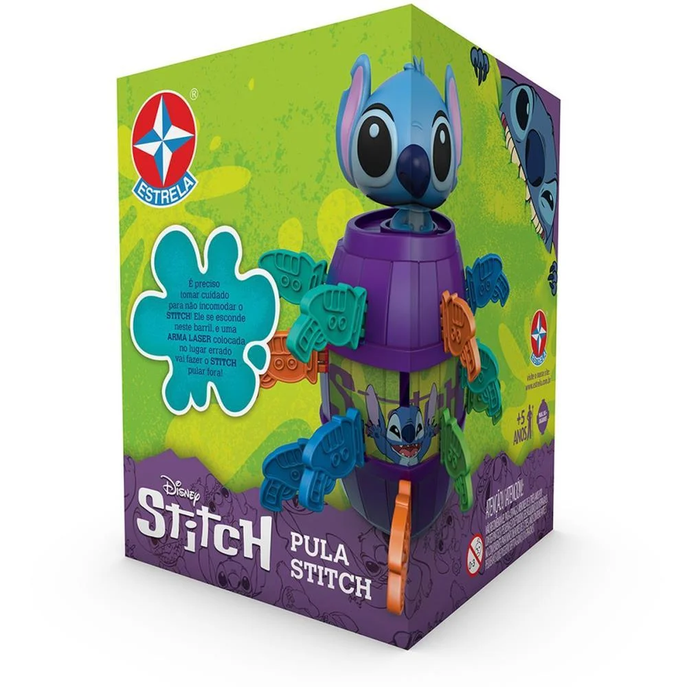 Jogo Diverso Stitch Pula Partir De 5 Anos Estrela - imagem 6