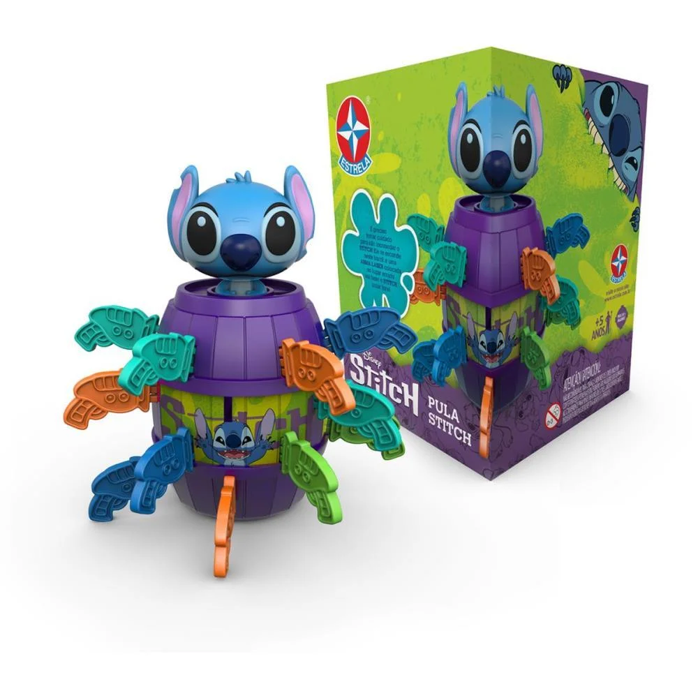 Jogo Diverso Stitch Pula Partir De 5 Anos Estrela - imagem 7