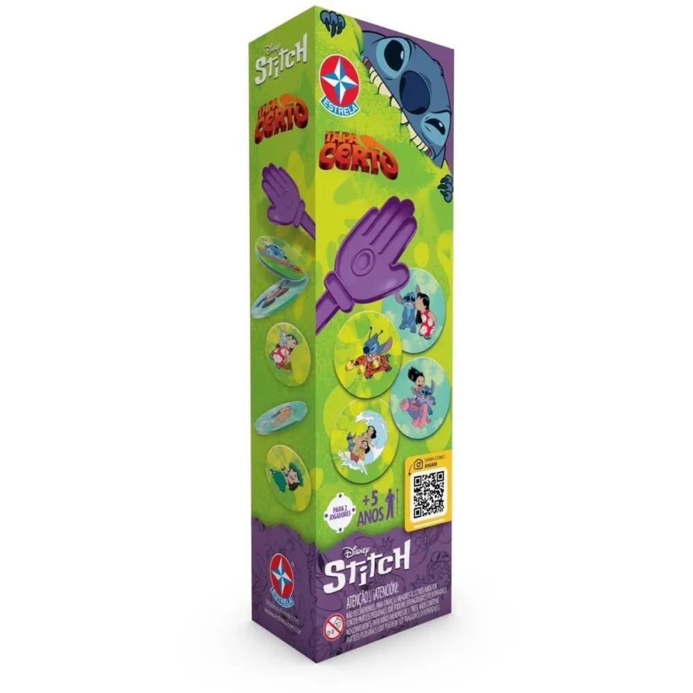 Jogo Diverso Stitch Tapa Certo Estrela - imagem 4