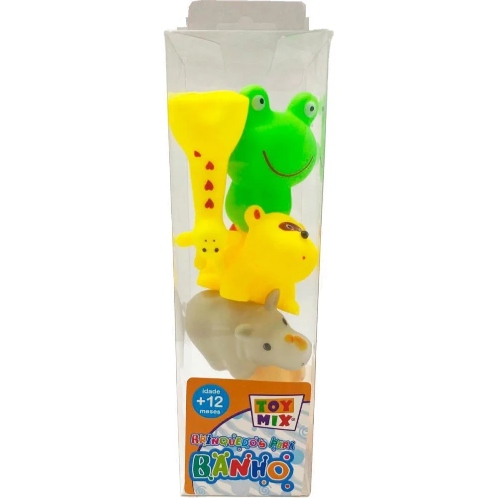 Brinquedo Para Bebe Para Banho 5Pcs (S) Toy Mix - imagem 3