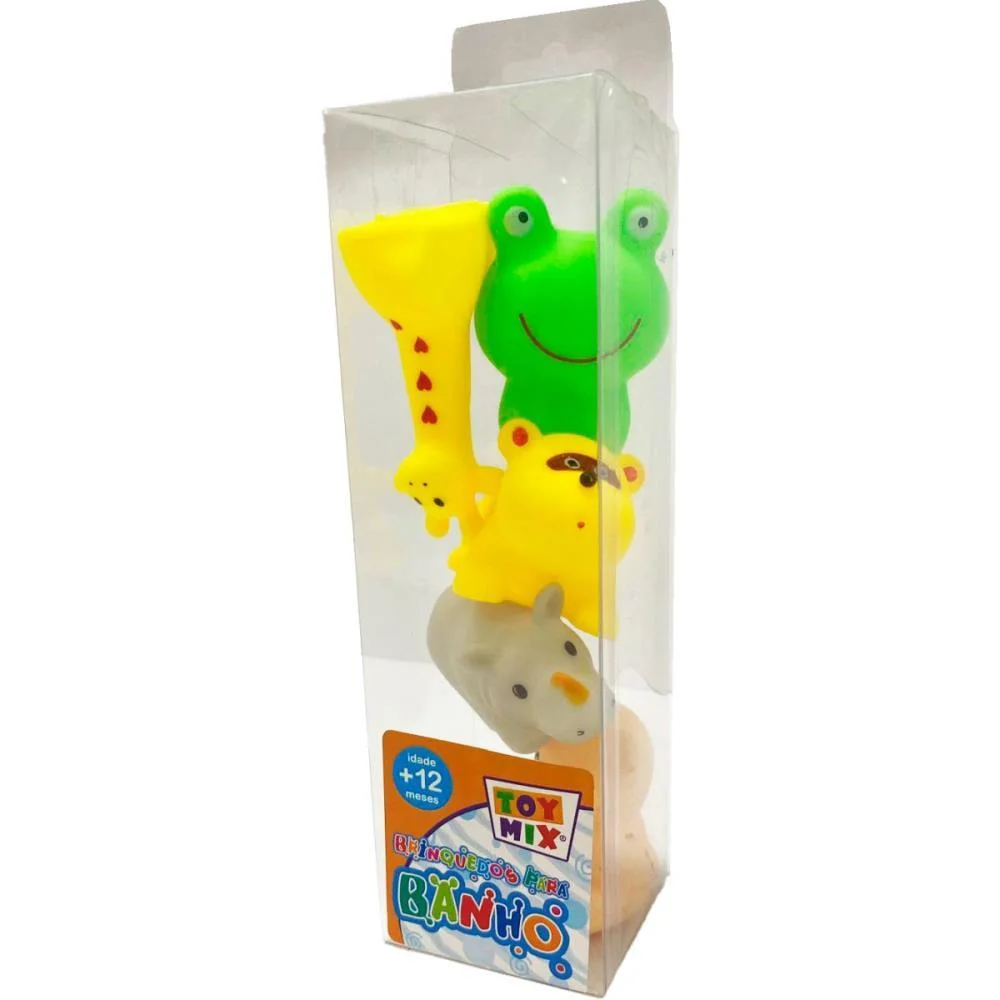 Brinquedo Para Bebe Para Banho 5Pcs (S) Toy Mix - imagem 4