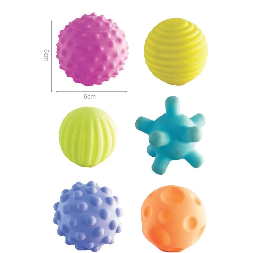 Brinquedo Para Bebe Para Banho Esferas 6Pcs (S) Toy Mix - imagem 5
