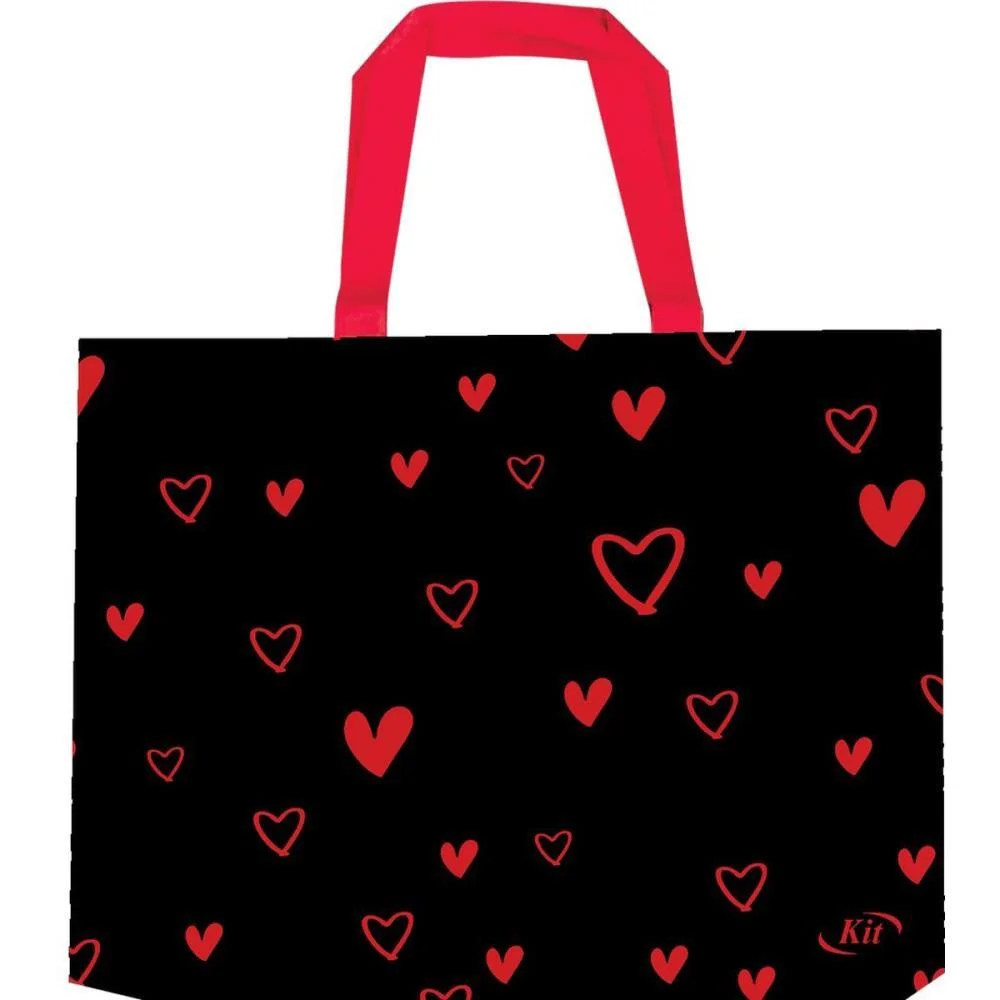 Sacola Plastica Shopping Bag 43X43X12Cm (S) Kit (Pct.c/12) - imagem 6