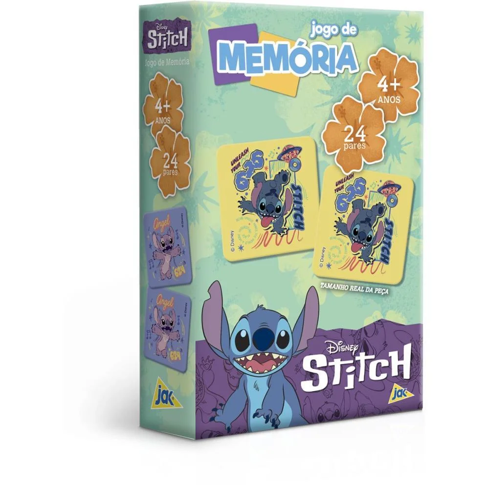Jogo Da Memoria Stitch Toyster - imagem 2