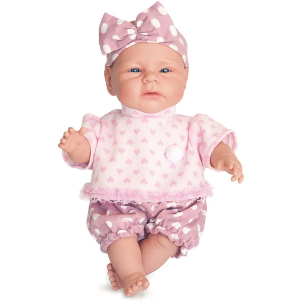 Boneca Bebe Reborn 34Cm C/Acessorios Milk - imagem 3