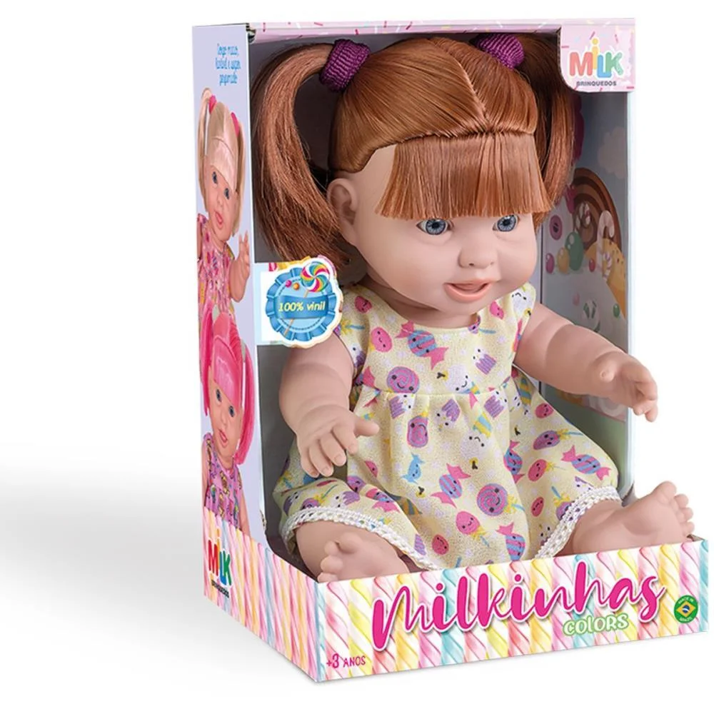 Boneca Milkinha Colors 33Cm (S) Milk - imagem 2