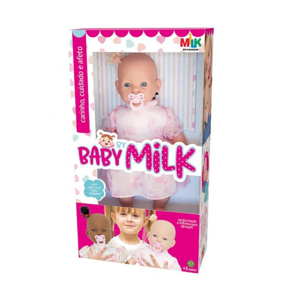 Boneca Baby By Milk 42Cm Milk - imagem 3