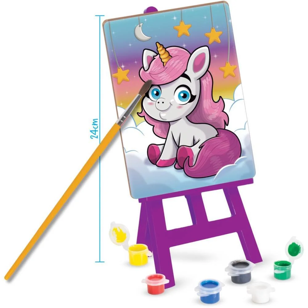 Brinquedo Para Colorir Kit Pinturinha Unicornios Nig Brinquedos - imagem 3