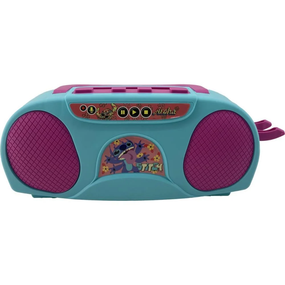 Brinquedo Diverso Stitch Boom Box Karaoke Infan. Candide - imagem 2