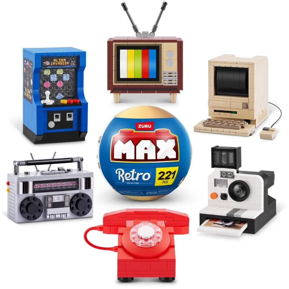 Brinquedo Para Montar Max Premium Retro Candide - imagem 2