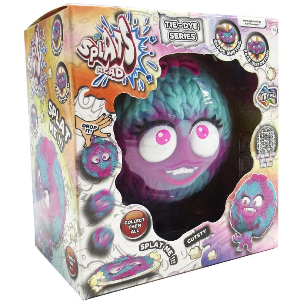 Boneco E Personagem Splats Head Tie Dye 15Cm (S) Sunny - imagem 4