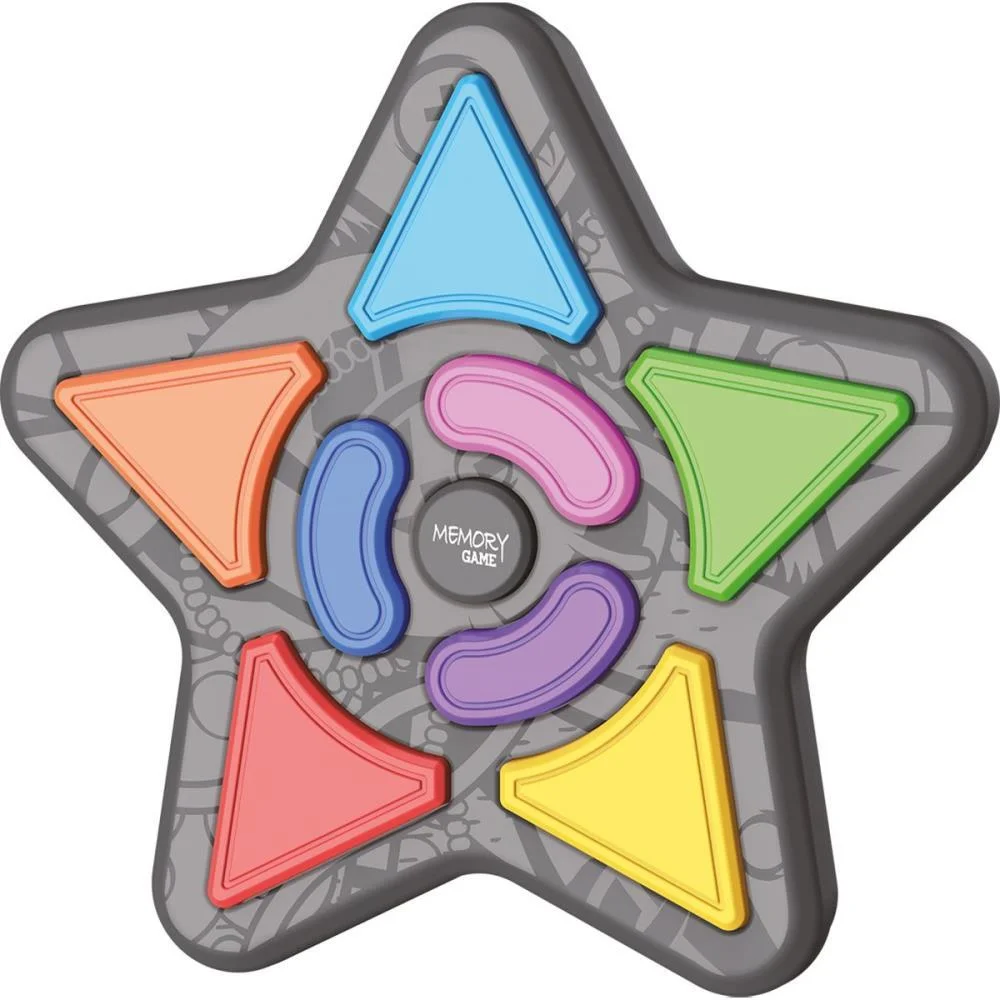 Jogo Da Memoria Estrela 4 Em 1 C/Som E Luz Dm Toys - imagem 4