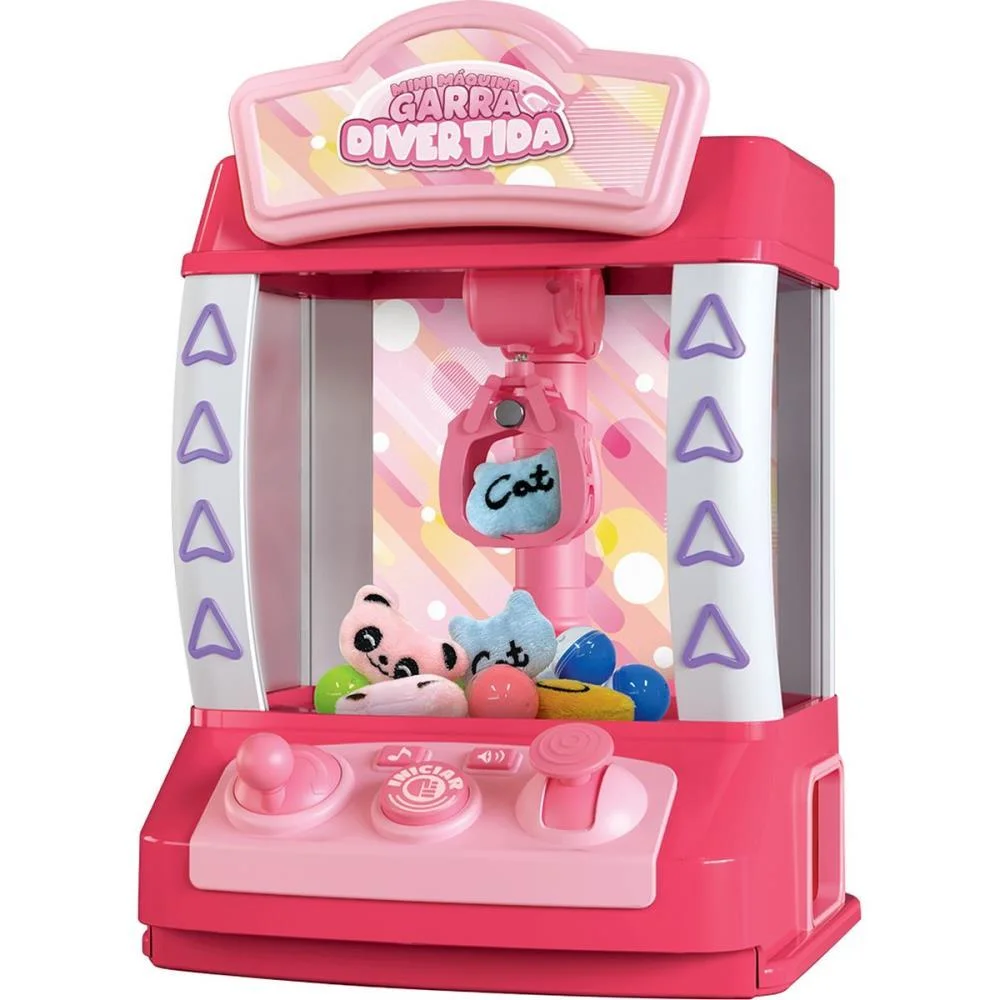 Brinquedo Diverso Mini Maq. Garra Diver. 10Pc Rs Dm Toys - imagem 2
