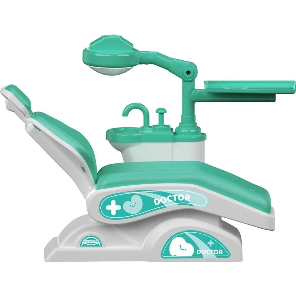 Brincando De Profissoes Doutor Dm Dentista Azul Dm Toys - imagem 6