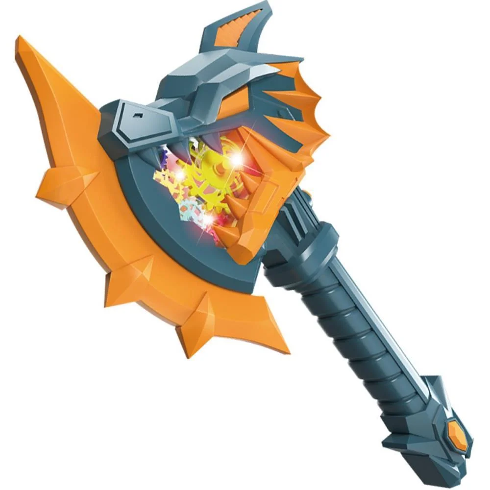 Fantasia Acessorio Machado Dino Power C/Luz E Som Dm Toys - imagem 4