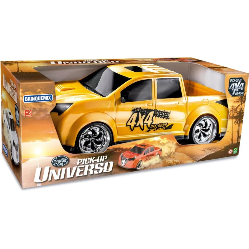 Carrinho Pick Up Universo Concept Car Brinquemix - imagem 4