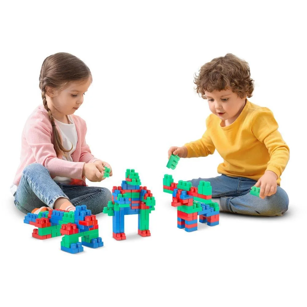 Brinquedo Para Montar Mais Blocolandia Click 120Pcs Dismat - imagem 5