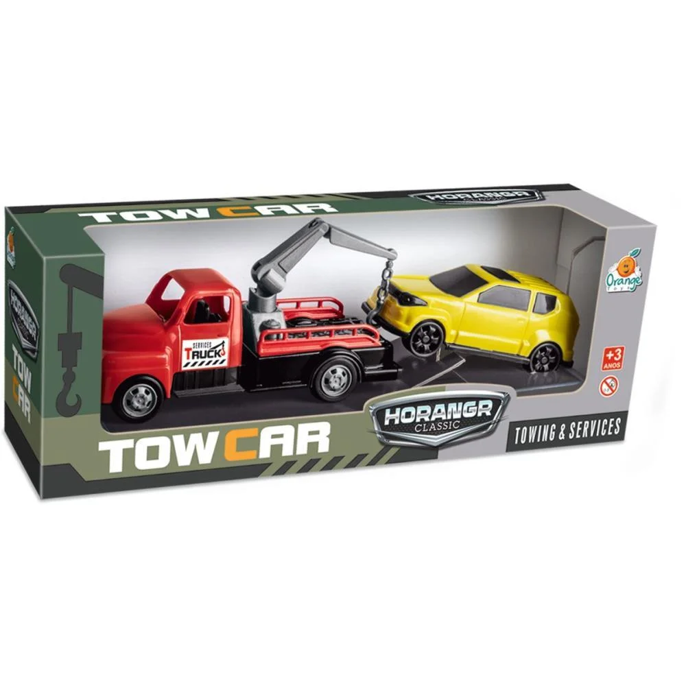 Caminhao Classic Tow Car 34Cm (S) Orange Toys - imagem 3