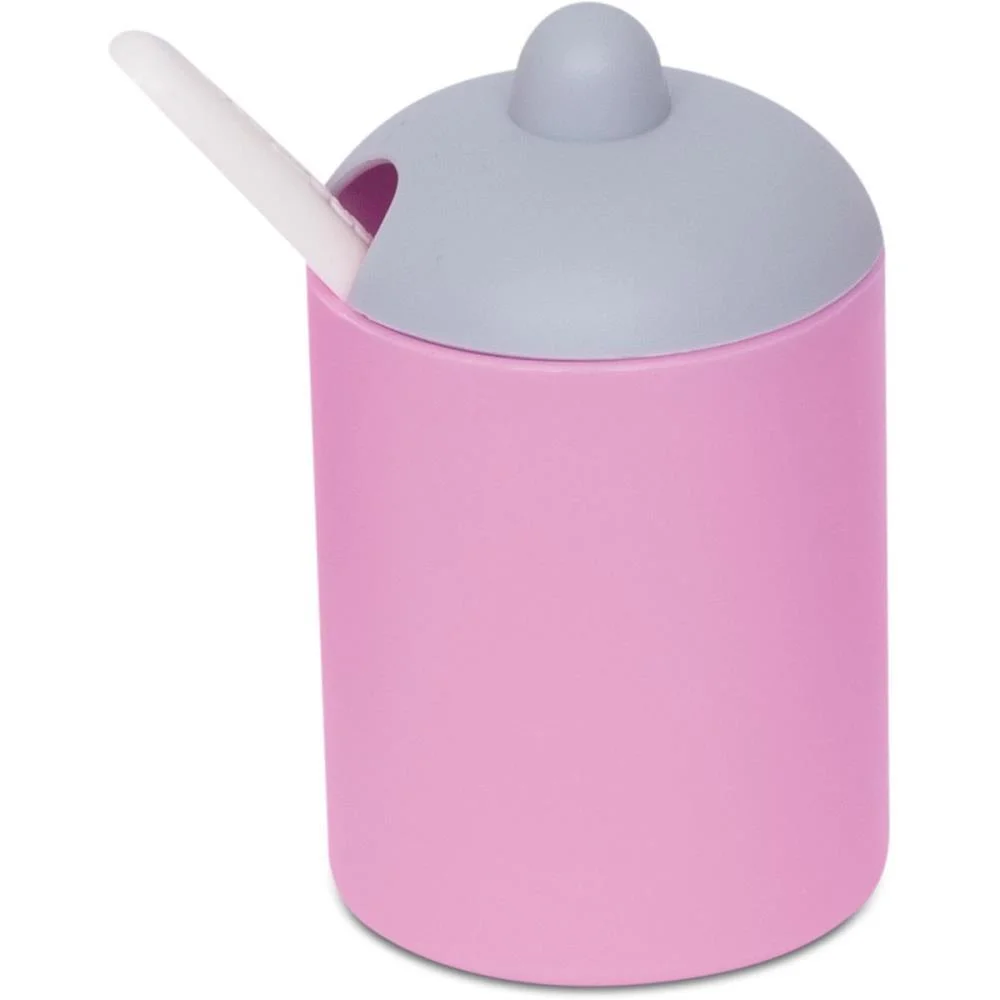 Brincando De Casinha Jogo De Cha Baby Gourmet Rosa Merco Toys - imagem 6