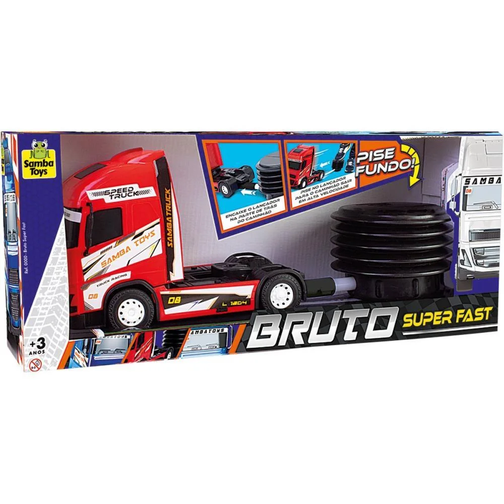 Caminhao Truck Lancador Super Fast (S) Samba Toys - imagem 4