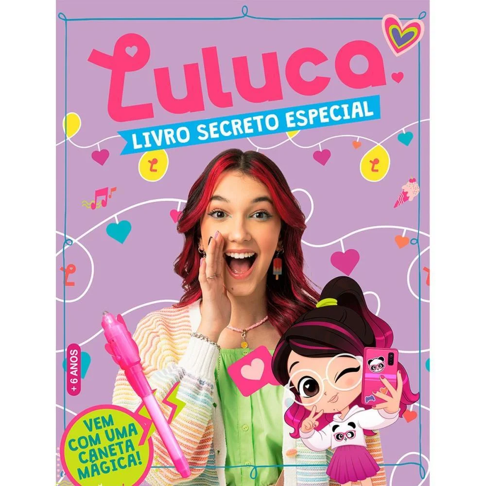 Diario Luluca Livro Secreto C/Caneta Online Editora - imagem 2