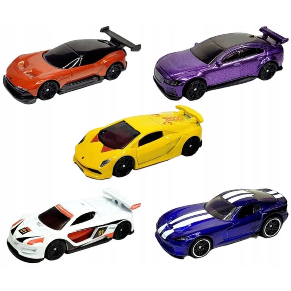 Hot Wheels Die-Cast Pack C/05 Carrinhos (S) Mattel (Blister) - imagem 14