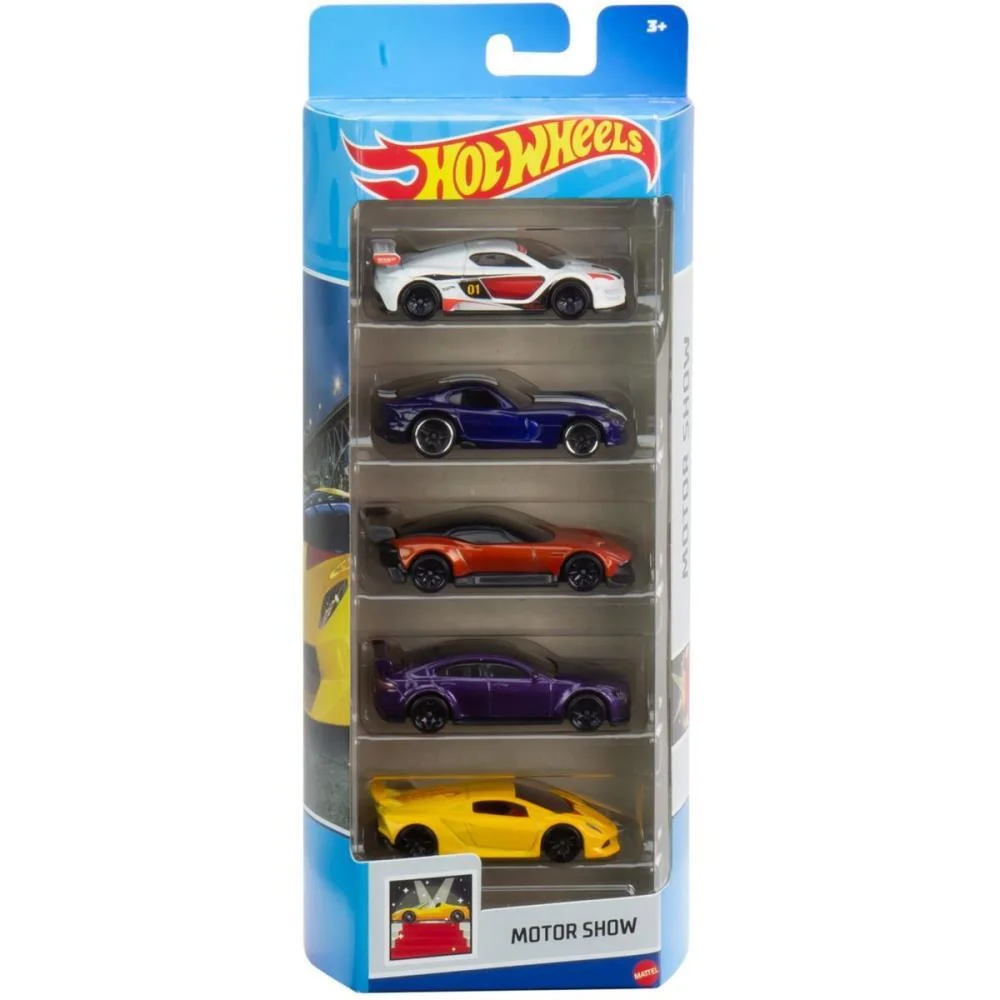 Hot Wheels Die-Cast Pack C/05 Carrinhos (S) Mattel (Blister) - imagem 15