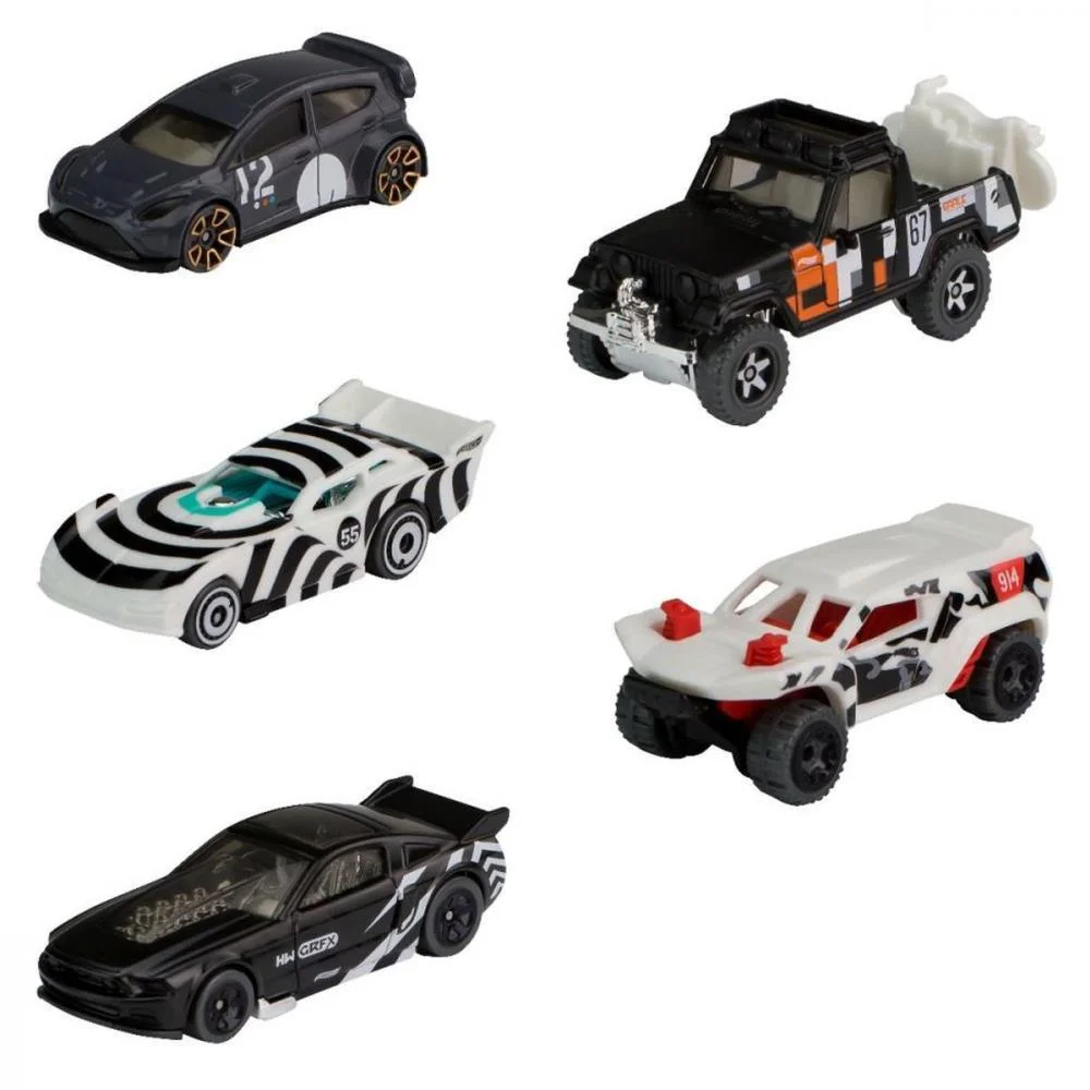 Hot Wheels Die-Cast Pack C/05 Carrinhos (S) Mattel (Blister) - imagem 16