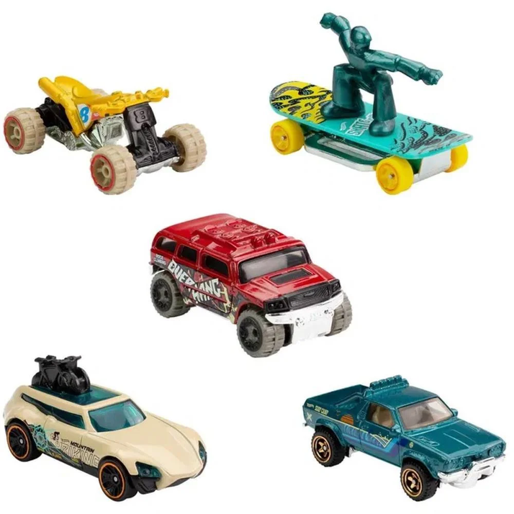 Hot Wheels Die-Cast Pack C/05 Carrinhos (S) Mattel (Blister) - imagem 18