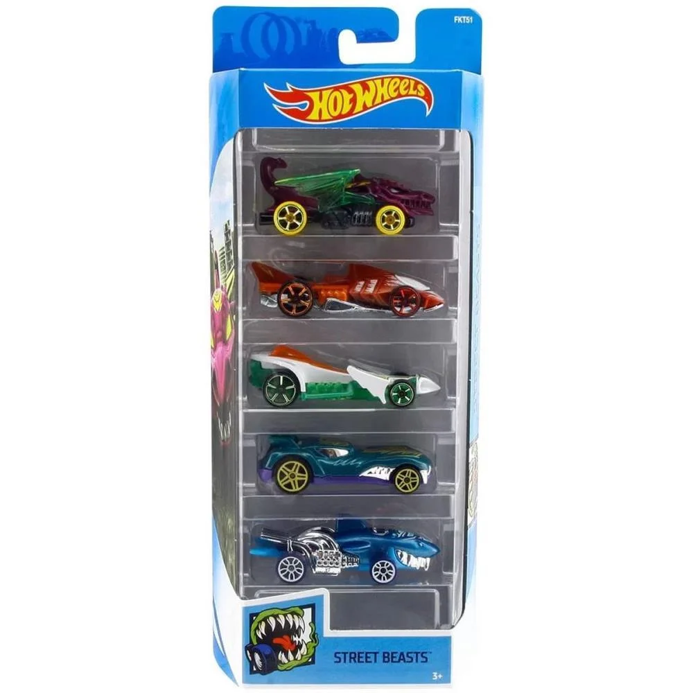 Hot Wheels Die-Cast Pack C/05 Carrinhos (S) Mattel (Blister) - imagem 21