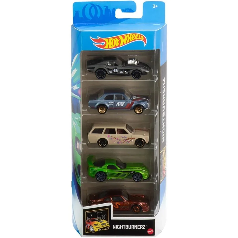 Hot Wheels Die-Cast Pack C/05 Carrinhos (S) Mattel (Blister) - imagem 25