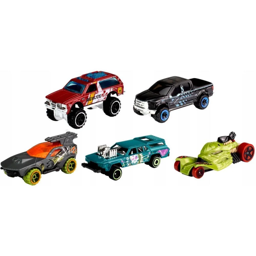 Hot Wheels Die-Cast Pack C/05 Carrinhos (S) Mattel (Blister) - imagem 26