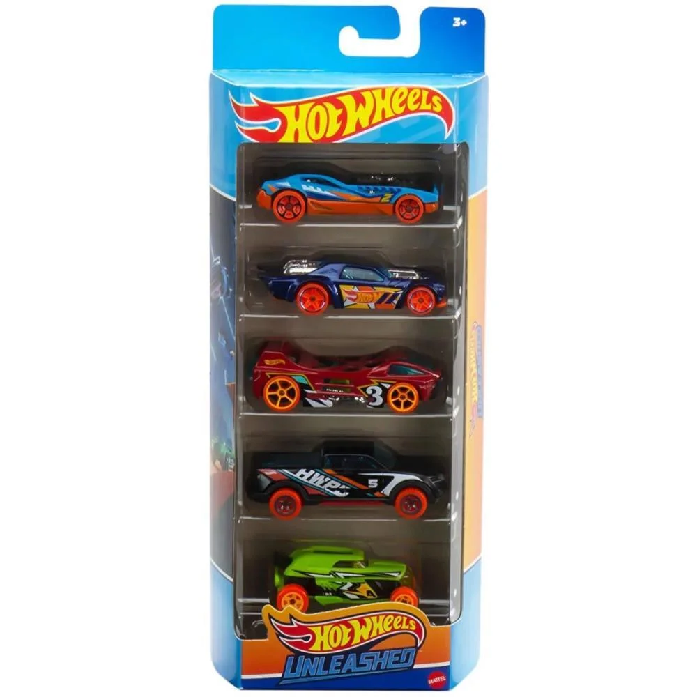 Hot Wheels Die-Cast Pack C/05 Carrinhos (S) Mattel (Blister) - imagem 28