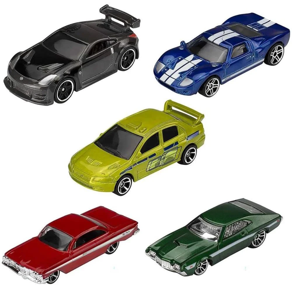 Hot Wheels Die-Cast Pack C/05 Carrinhos (S) Mattel (Blister) - imagem 4